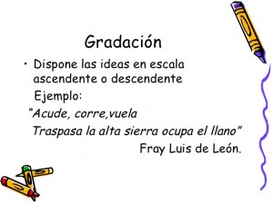 Ejemplos de gradacion