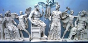 ejemplos de Dioses griegos